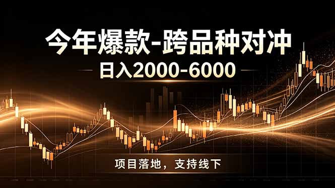 (19179期)全新跨品种对冲模式上线!日稳定盈利 2000-6000,合规长久可批量放大